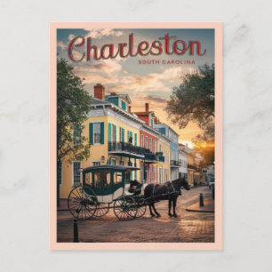 Charleston, South Carolina Postkarte