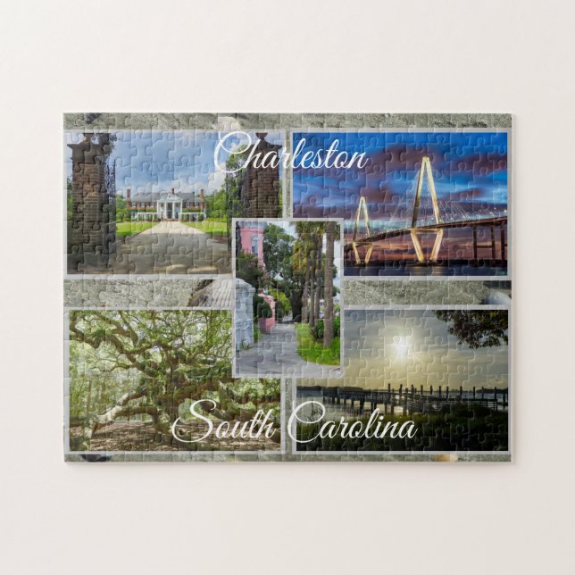 Charleston South Carolina Puzzle (Horizontal)