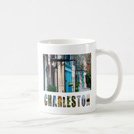 Charleston South Carolina Rainbow Row Houses Kaffeetasse