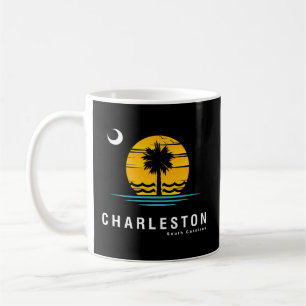 Charleston South Carolina Sc Palmetto Moon Sunset Kaffeetasse