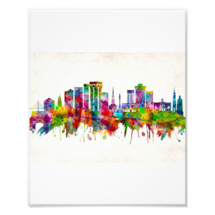 Charleston South Carolina Skyline Fotodruck