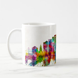 Charleston South Carolina Skyline Kaffeetasse