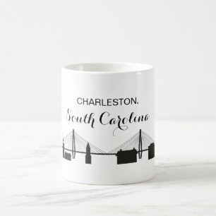Charleston South Carolina Skyline Tasse
