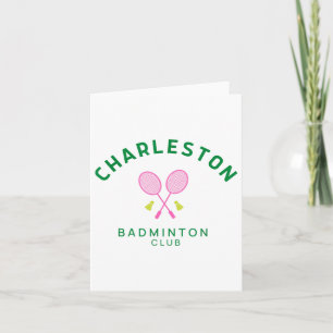 Charleston South Carolina Tennis Badminton Club Karte