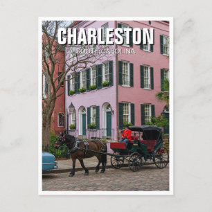Charleston South Carolina Travel Postkarte