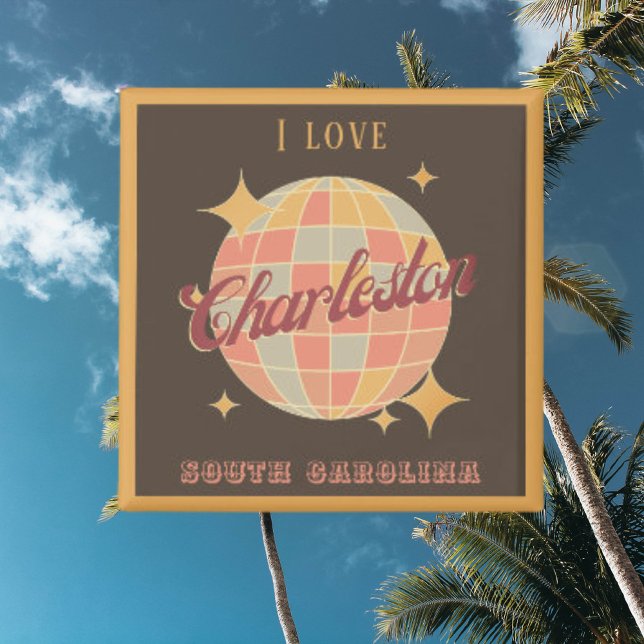 Charleston South Carolina USA Vintag Magnet (Von Creator hochgeladen)