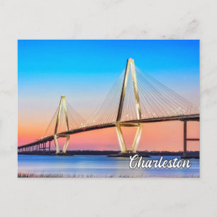 Charleston, South Carolina, Vereinigte Staaten Postkarte