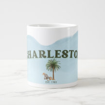 Charleston, South Carolina Vintage-Kaffeetasse