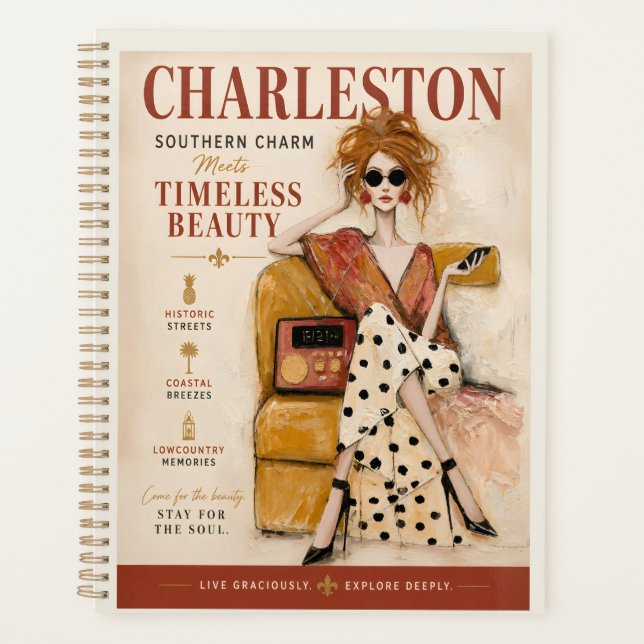 Charleston Southern Charm erwartet Sie Planer (Vorderseite)