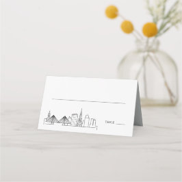 Charleston Wedding | Place Table Name Cards Platzkarte