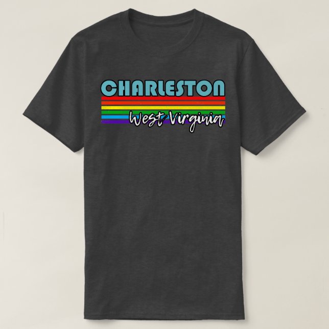 Charleston West Virginia Pride Charleston LGBT Gi T-Shirt (Design vorne)