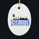 CHARLESTON WONDERFUL KERAMIK ORNAMENT<br><div class="desc">Charleston,  South Carolina,  Folly Beach,  Myrtle Beach,  Columbia,  Beaufort,  Parris Island,  Ft. Sumter,  ziviler Krieg,  Piraten</div>