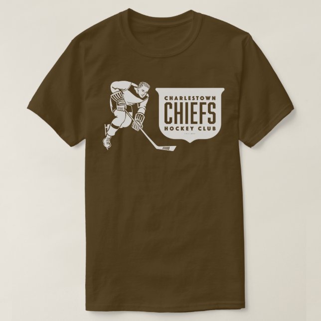 Charlestown Chiefs White T-Shirt (Design vorne)