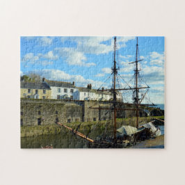 Charlestown Cornwall England Poldark Standort Puzzle