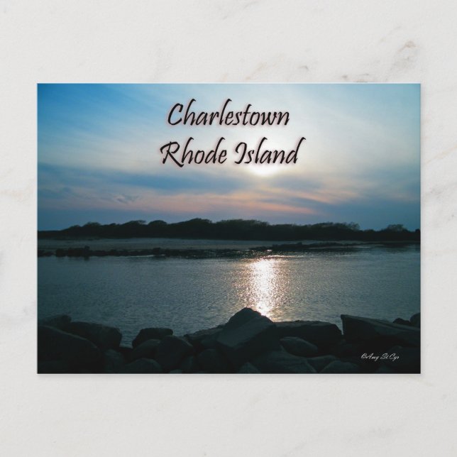 Charlestown Rhode Island Postcard Postkarte (Vorderseite)