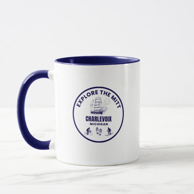 Charlevoix Michigan-Tasse Tasse (Links)
