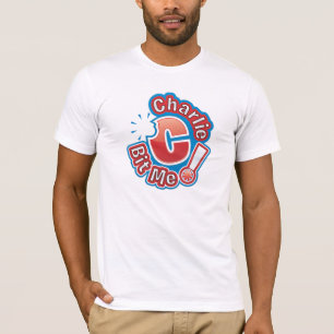 Charlie biss mich das runde T - Shirt-Logo T-Shirt