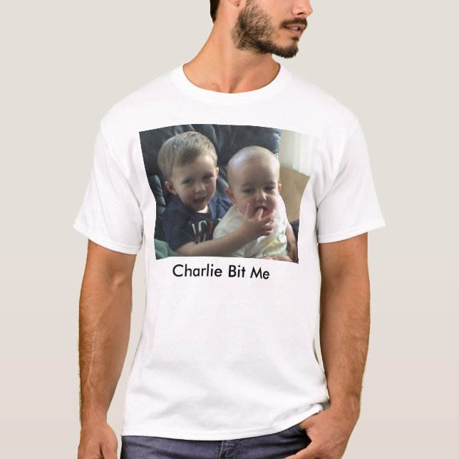 Charlie biss mich - vor Biss - grundlegend T-Shirt (Vorderseite)