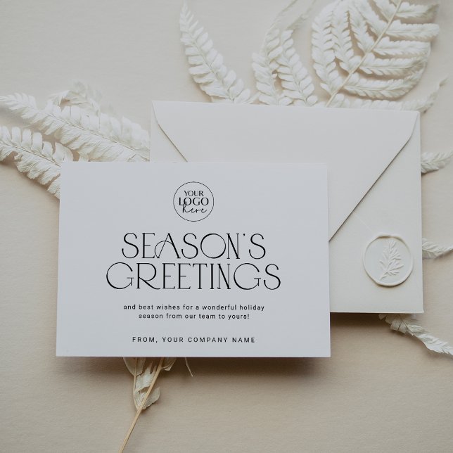 CHARLIE Black Easy Company Logo Weihnachten (CHARLIE Black Easy Company Logo Business Christmas Holiday Card)