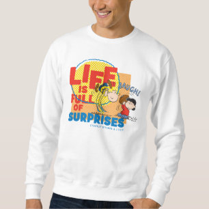 Charlie Brown & Lucy - Das Leben ist voller Überra Sweatshirt
