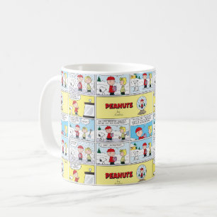Charlie Brown   Schneekugel Kaffeetasse
