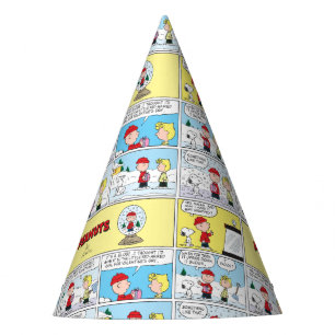 Charlie Brown Schneekugel Partyhütchen