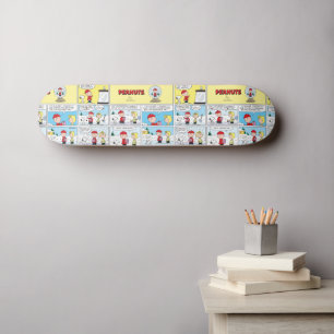 Charlie Brown   Schneekugel Skateboard