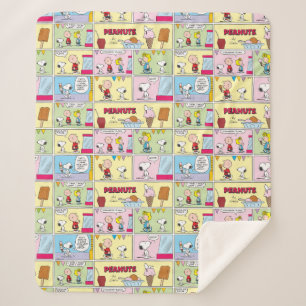 Charlie Brown, Snoopy & Sally   Eiscreme Sherpadecke