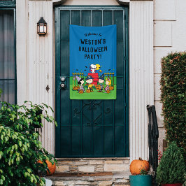 Charlie Brown und Gang Halloween-Party Banner