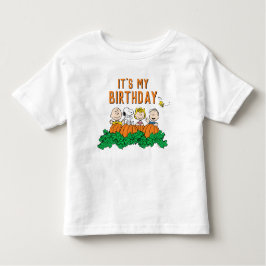 Charlie Brown und Gang Pumpkin Birthday Kleinkind T-shirt