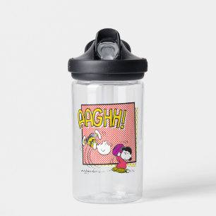 Charlie Brown und Lucy Football Comic Graphic Trinkflasche
