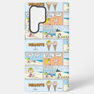 Charlie Brown und Sally Eis am Strand Samsung Galaxy Hülle
