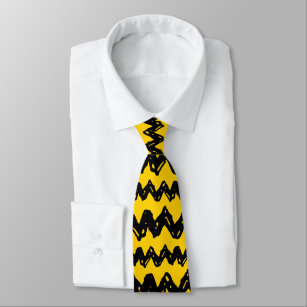 Charlie Brown Zig Zag Muster Krawatte