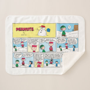 Charlie Browns Baseball-Erinnerungen Sherpadecke