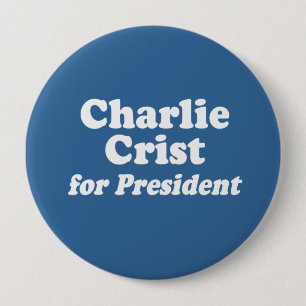 CHARLIE CRIST FÜR PRÄSIDENT BUTTON
