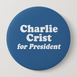 CHARLIE CRIST FÜR PRÄSIDENTEN BUTTON