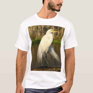 Charlie, der Große Silberreiher T-Shirt