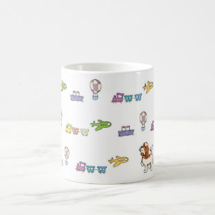 Charlie der Kavalier reist die WeltTasse Tasse