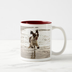 Charlie der Springer Zweifarbige Tasse