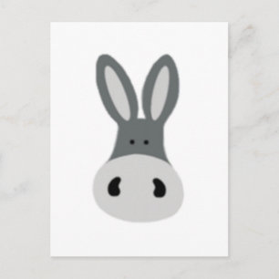 Charlie Donkey Postkarte