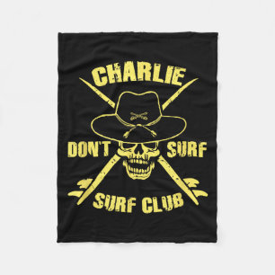 Charlie Don't Surf  Fleecedecke