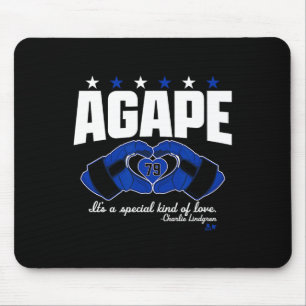 Charlie Lindgren Agape Liebe - Washington Mousepad