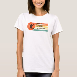 Charlie Man Myth Legend Retro Vintag Geburtstag T-Shirt