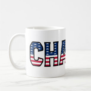 Charlie Name Vorname USA styled Tasse Kaffeetasse