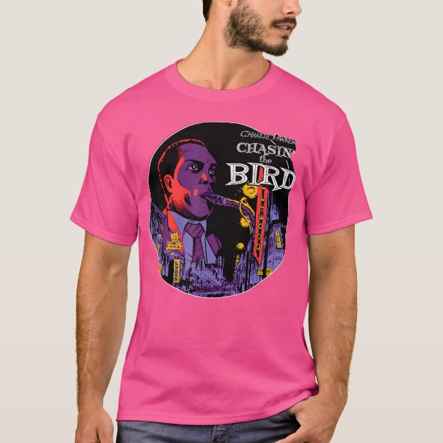 Charlie Parker Chasin Bird Jazz Musik T-Shirt (Vorderseite)