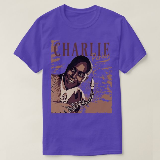 Charlie Parker T-Shirt (Design vorne)