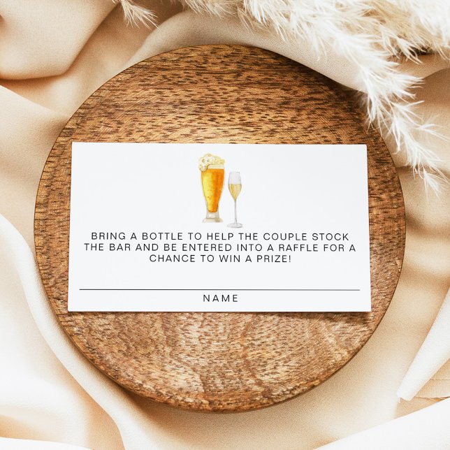 CHARLIE Stock Das Bar Flaschenkrüppel Platzkarte (Von Creator hochgeladen)