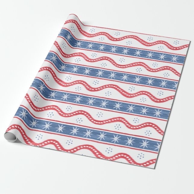 Charlie Stripe Geschenkpapier (Ungerollt)