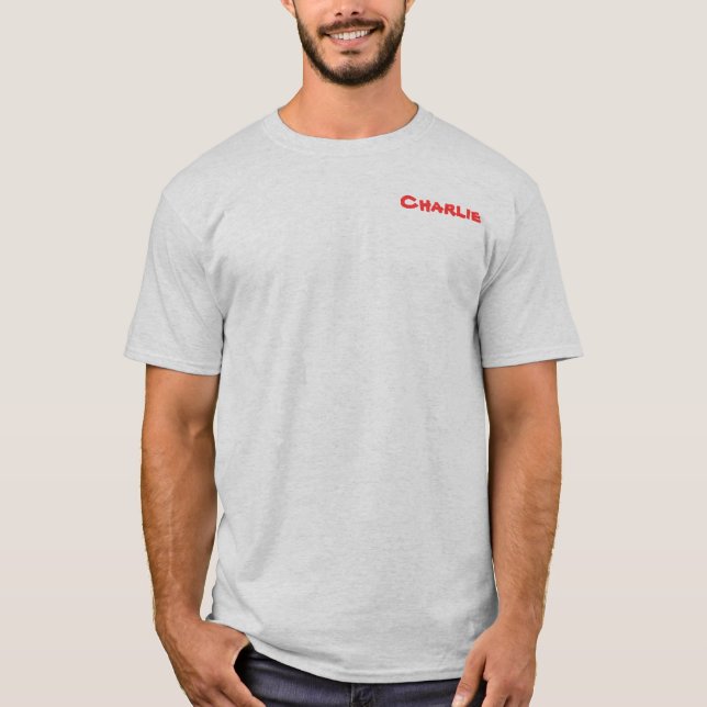 Charlie T-Shirt (Vorderseite)