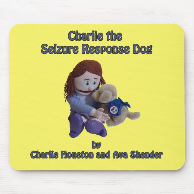 Charlie The Seizure Response Hund Mouse Pad Mousepad (Vorne)